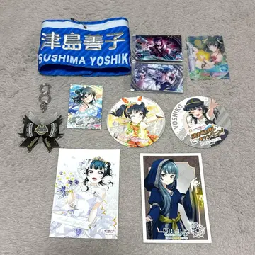 러브 라이브 선샤인 츠시마 요시코 팔찌 블록 등