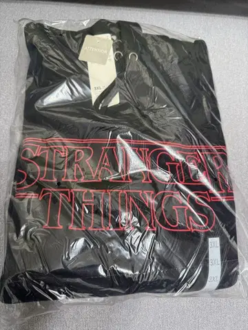 GU STRANGERTHINGS 후드티 3XL 기묘한 이야기