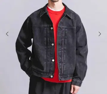 BEAUTY&YOUTH 블랙 데님 자켓