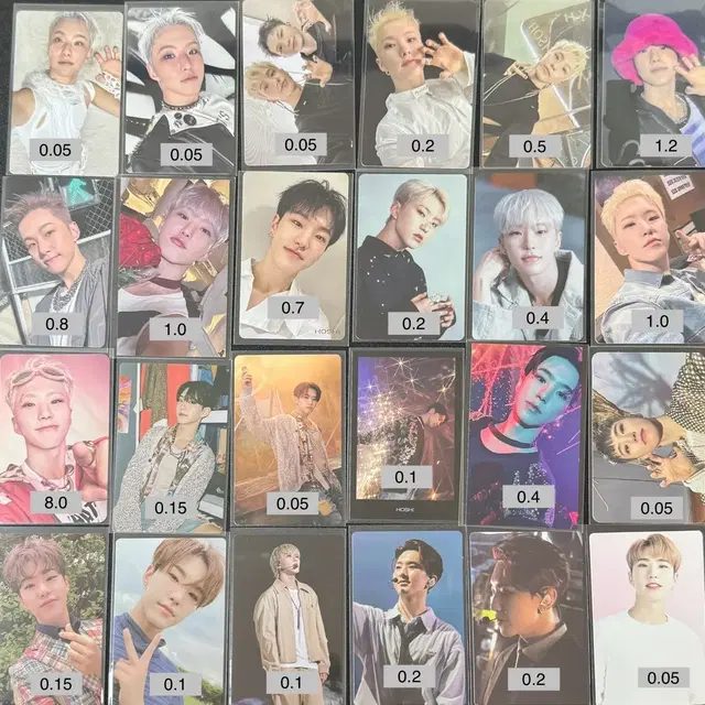 세븐틴 포카 양도 판매 정한 호시 / 인형 seventeen svt