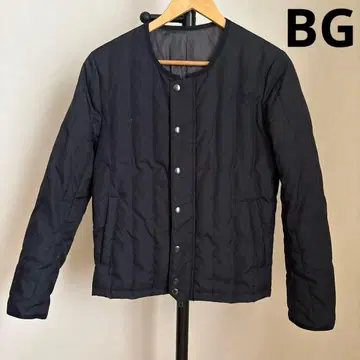새상품급 BG 노카라 다운 이너다운 노카라 자켓
