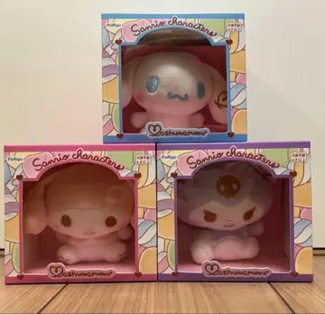 산리오 캐릭터즈 마슈마루무 박스형 마스코트 3세트