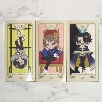 이자와 타쿠시 + 스가이 슌키 + 가와무라 타쿠야 타로 카드풍 스티커