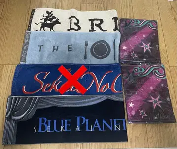 sekainoowari 타월 5종 세트