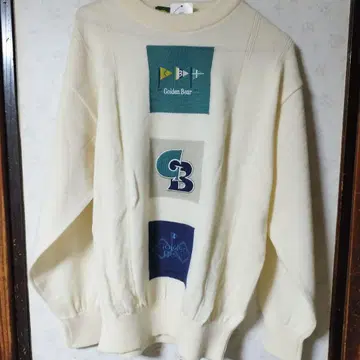 Golden Bear 아이보리 스웨터 M