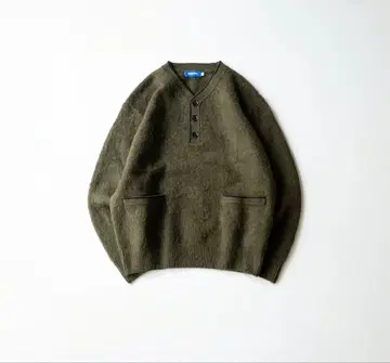 Bonbon 헨리넥 스웨터 green S