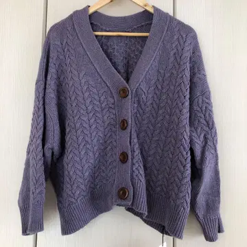 [ COCO DEAL ] 택 포함 미사용 파랑 가디건