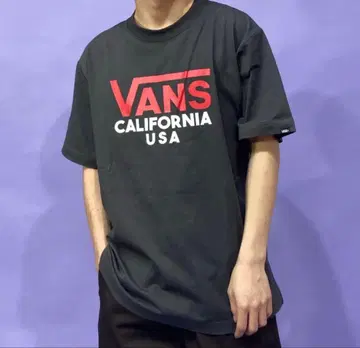 VANS 오버 사이즈 T셔츠 블랙