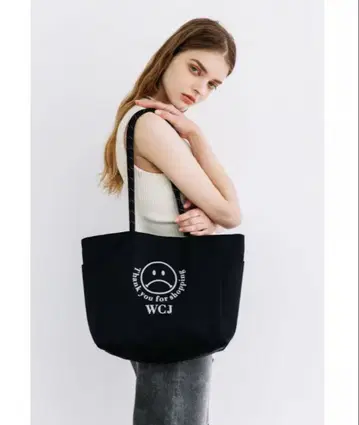 WCJ 발수 리버서블 토트백