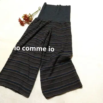 io comme io 울 와이드 팬츠 허리 니트 M 센소유니코
