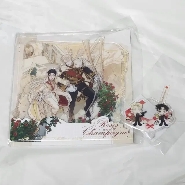 장미와 샴페인 장샴 중국 아크릴 스탠드 인증봉 세트 일괄