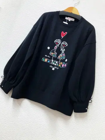 슈퍼 뷰티 소매가 봉긋한 여아 자수 따뜻한 스웨터