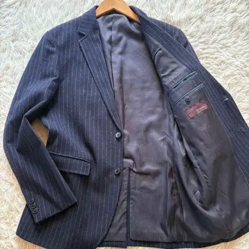 컨디션 최상 벤사리나 테일러드 자켓 다크 네이비 비즈니스 LL 사이즈