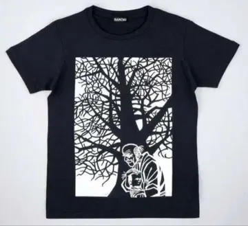 반다이 축광 T셔츠 블랙 L