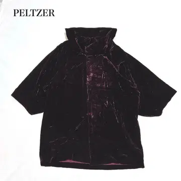 벨벳 코트 세미롱 럭셔리 성인 여성 수입 고급 깔끔 성인