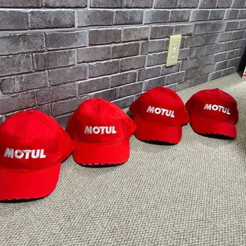 MOTUL 모튤 캡 모자 자수 세트