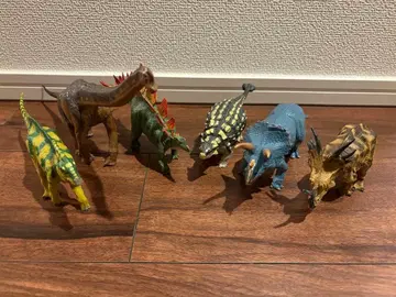 공룡 피규어 페이보릿 소프트 모델 초식 공룡 6체 세트 (덤 포함)