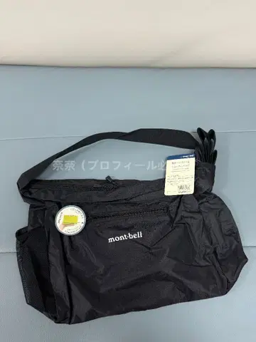 몽벨 mont-bell 숄더백 M/블랙 포켓터블