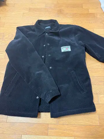 FLIP THE SCRIPT 코듀로이 자켓 블랙