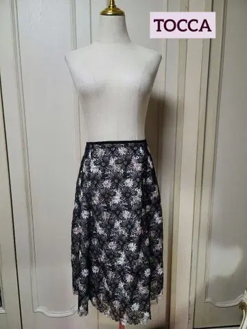 TOCCA 토카 블랙 베이스 레이스 MY ONLY MELODY 스커트