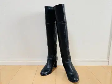 DIANA 다이애나 니하이 롱 부츠 슬림 레그 블랙 22cm