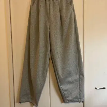 SIGNATURE 그레이 와이드 팬츠 L 사이즈