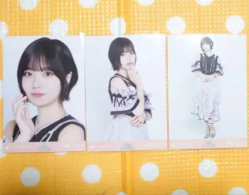 노기자카46 나카니시 아루노 브로마이드 Same numbers 3종 컴프