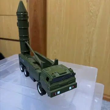 미사일 트레일러 올리브 그린 약 15cm