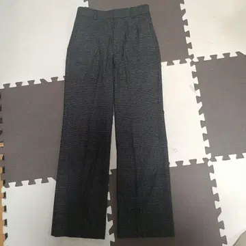 이에나 울 스티드 트로 세미 플레어 팬츠