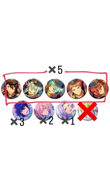 앙스타 오기인 구 fine 캔뱃지