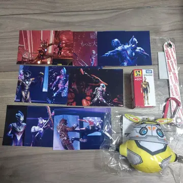 츠부라야 울트라맨 4종 세트 (브로마이드 10장)