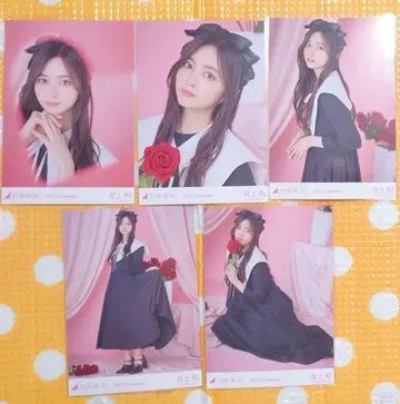 노기자카46 이노우에 와카 브로마이드 2025 발렌타인 5종 컴프