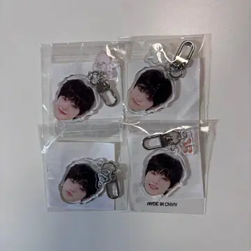 지훈 얼굴 아크릴 키링 희로애락