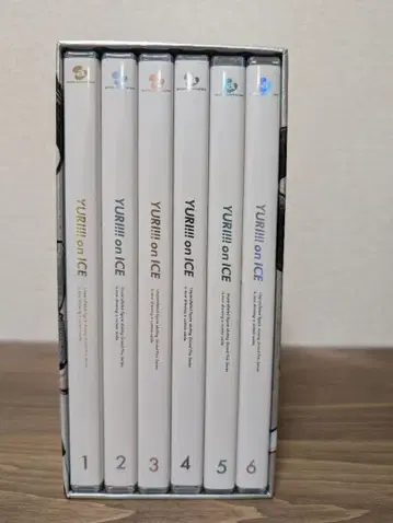 YURI!!! on ICE Blu-ray 전6권 수납 박스 세트