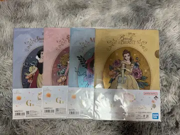 디즈니 프린세스 클리어 파일 4장 세트