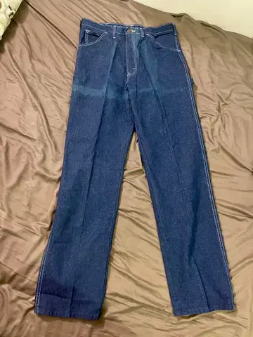 새상품급 80s Dickies 디키즈 데님 페인터 치비택