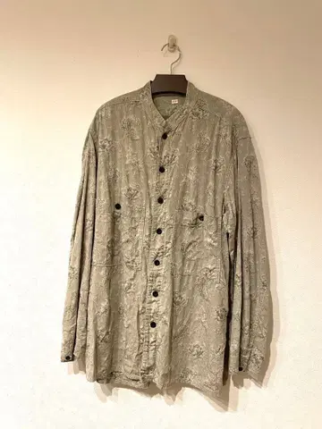 오틸 자카드 보타니컬 셔츠