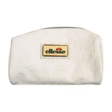 [ 미사용 ] ellesse 화이트 파우치
