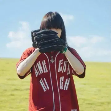 싱어즈하이 베이스볼 T셔츠 빨간색