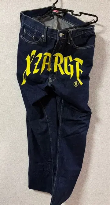 XLARGE 데님 청바지 바지 팬츠