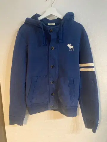 Abercrombie & Fitch 네이비 후드티