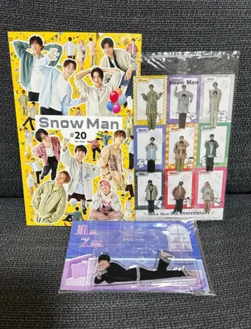 Snow Man 아크릴 스탠드 뉴스레터