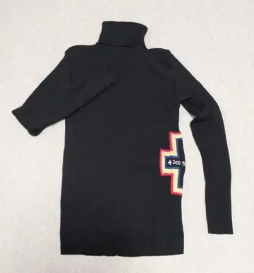 CASTELBAJAC 남성용 터틀넥 리브 스웨터 LL