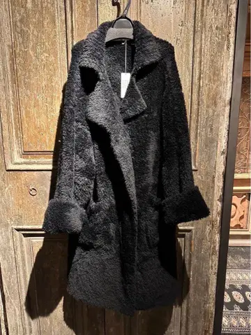 hyde 착용 SHARE SPIRIT 알파카 롱 코트 2024 AW