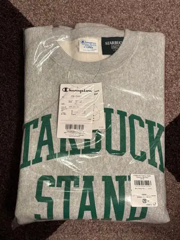 STARBUCKS STAND by BEAMS Champion 맨투맨