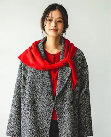 B:MING by BEAMS 헤링본 코트