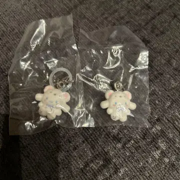 산리오 메지루시 액세서리 후와후와 스노우 시나모롤 가챠가챠