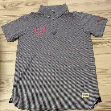 커터앤벅 골프 피케 셔츠 스트라이프 M