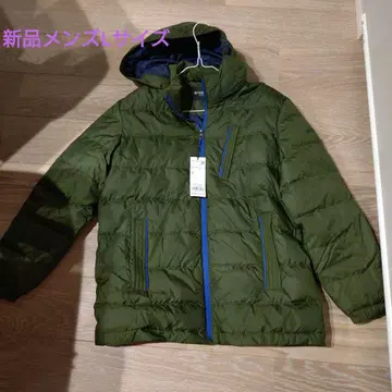 올리브 그린 다운 자켓 L 사이즈