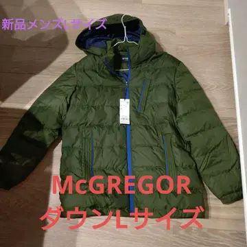 올리브 그린 다운 자켓 L 사이즈